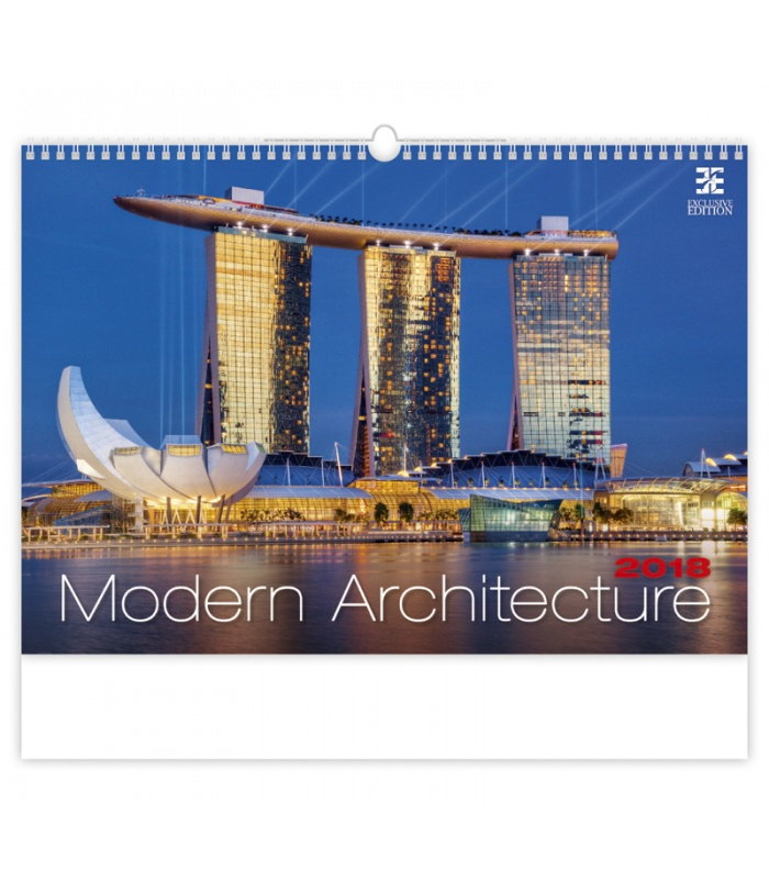 Wall calendar Modern Architecture 2018