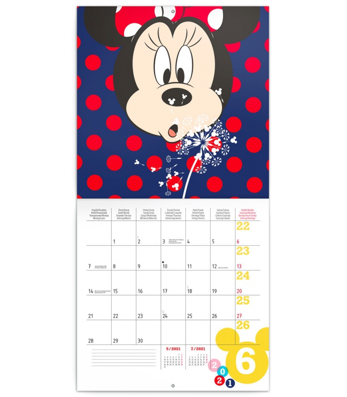 Wall calendar Minnie 2021